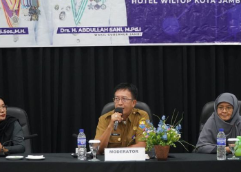 Diskominfo Provinsi Jambi Gelar Coaching Clinic Metadata Statistik. (Foto : ist)