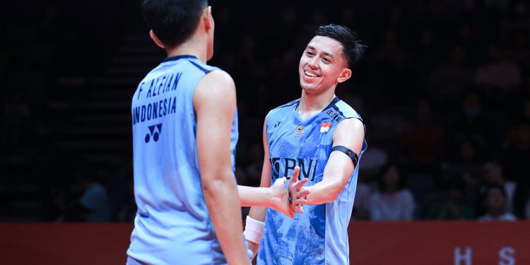 Fajar/Rian Lolos ke Semifinal BWF World Tour Finals 2023. (Foto : PBSI)