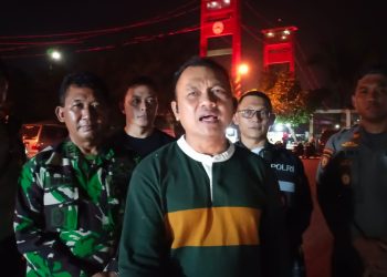 Kodim 0418/Palembang - Polda Sumsel Bersinergi Patroli Basmi Jukir liar yang Resahkan Masyarakat. (Foto : ist)