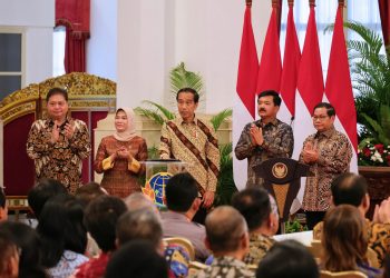 Presiden Joko Widodo Luncurkan Sertipikat Tanah Elektronik. (Foto : ist)