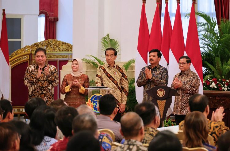 Presiden Joko Widodo Luncurkan Sertipikat Tanah Elektronik. (Foto : ist)