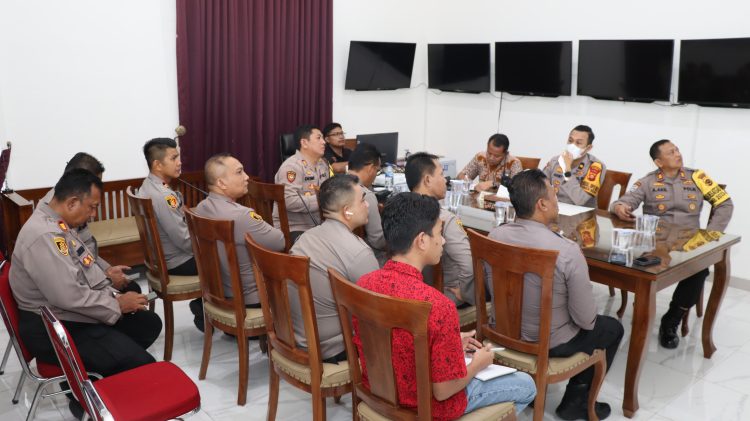 Polresta Jambi Rapat Persiapan Operasi Lilin 2023. (Foto : ist)