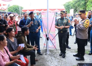 Panglima TNI dan Kapolri Gelar Kegiatan Bhakti Sosial dan Kesehatan. (Foto : ist)
