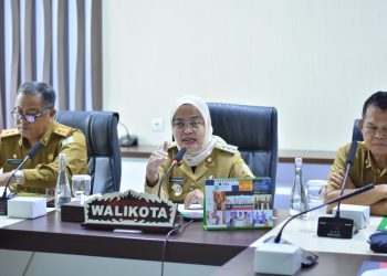 Pimpin High Level Meeting TPID Kota Jambi, Sri Minta Penguatan Sinergisitas Semua Pihak. (Foto : ist)