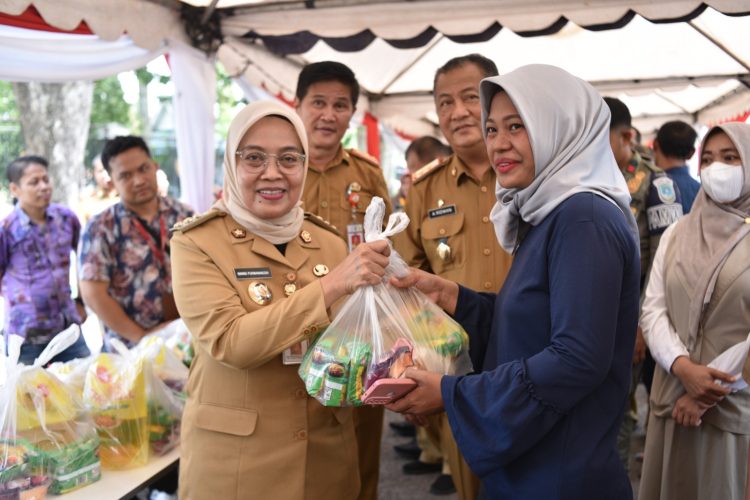 Pemkot Jambi Kembali Gelar Pasar Murah. (Foto : ist)