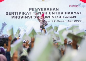 PTSL Bantu Wujudkan Harapan Seluruh Bidang Tanah di Indonesia Terdaftar pada 2025. (Foto : ist)