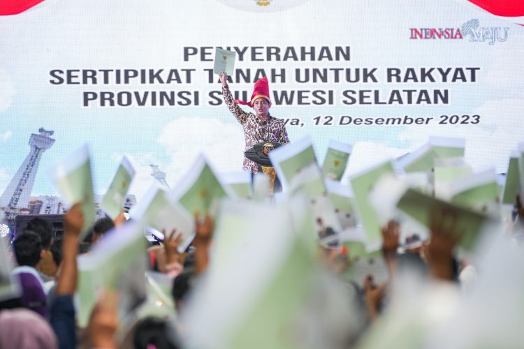 PTSL Bantu Wujudkan Harapan Seluruh Bidang Tanah di Indonesia Terdaftar pada 2025. (Foto : ist)