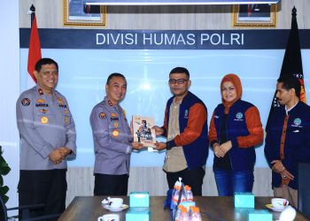 Kadiv Humas dan IWO Perkuat Komitmen Wujudkan Pemilu Damai. (Foto : ist)