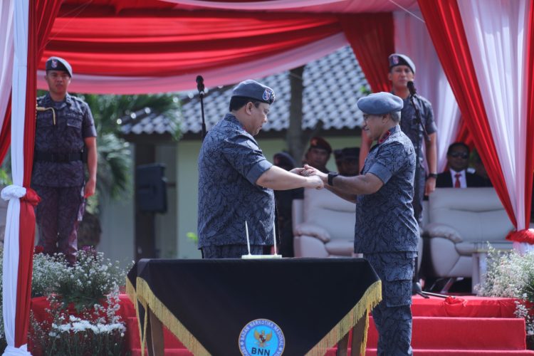 BNN RI Gelar Penyerahan Pataka. (Foto : ist)