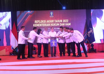 Refleksi Akhir Tahun 2023 Kemenkumham, Momentum untuk Menghargai dan Bersyukur. (Foto : ist)