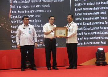 Berhasil Raih Predikat WBK, Kakanwil Kemenkumham Jambi Sampaikan Apresiasi Bagi Seluruh Jajaran. (Foto : ist)