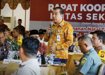 Mukti Lapor ke Gubernur, Merangin Aman dan Kondusif. (Foto : ist)