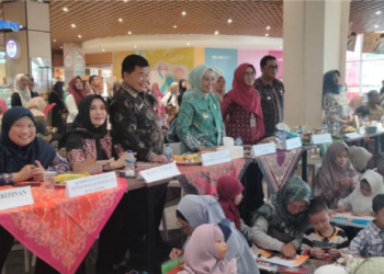 Diikuti 5000 Anak PAUD, Pj Wali Kota Jambi Buka Lomba 3M Ibu dan Anak. (Foto : ist)
