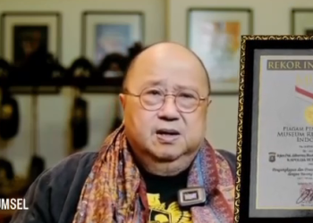 Pendiri Muri, Jaya Suprana. (Foto : screenshot video Polda Sumsel)