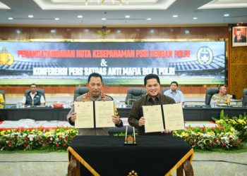 Pengungkapan Mafia Bola Tanpa Pandang Bulu, PSSI Transparan dan Siap Diinvestigasi. (Foto : PSSI)