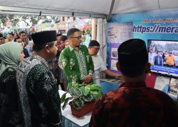 Pj Bupati Buka Merangin Expo 2023. (Foto : ist)