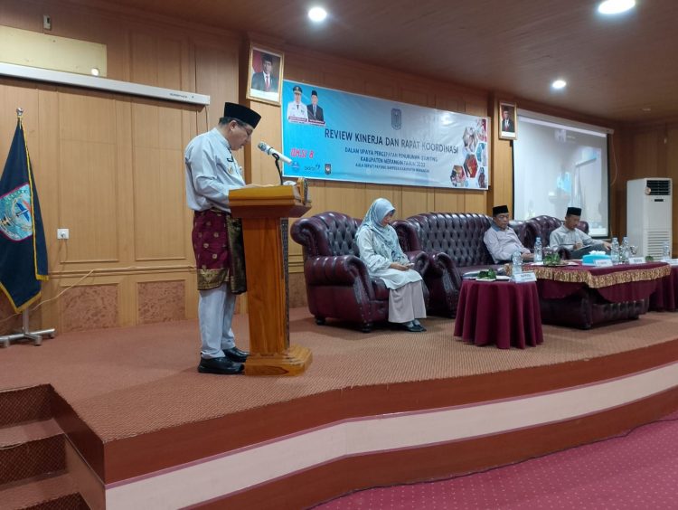 Mukti Buka Rakor Aksi Intervensi Stunting 2023. (Foto : ist)