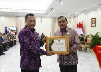 Kemenkumham Sukses Pertahankan Predikat Badan Publik Informatif. (Foto : ist)