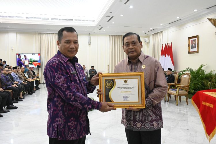 Kemenkumham Sukses Pertahankan Predikat Badan Publik Informatif. (Foto : ist)