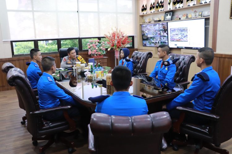 Kapolda Jambi Terima Silaturahmi Siswa SMA Taruna Nusantara Magelang. (Foto : ist)