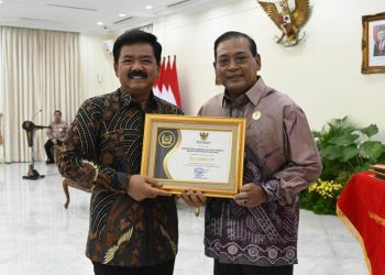 Kementerian ATR/BPN Raih Predikat Informatif Tiga Tahun Berturut-turut. (Foto : ist)