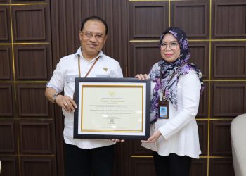 Kementerian ATR/BPN Raih Penghargaan atas Penyelamatan dan Penyelesaian Arsip Nasional dari ANRI. (Foto : ist)