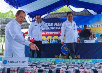 BNN Amankan Mobil Bawa 60 Kg Sabu. (Foto : ist)