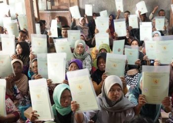 5.000 Sertipikat Tanah akan Dibagikan Presiden Jokowi di Jawa Timur. (Foto : ist)