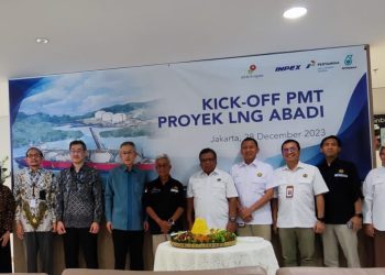 Kick-off PMT Proyek LNG Abadi Setelah Persetujuan Revisi POD. (Foto : ist)