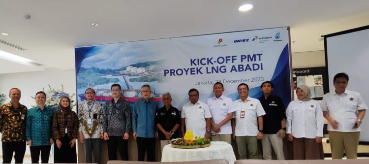 Kick-off PMT Proyek LNG Abadi Setelah Persetujuan Revisi POD. (Foto : ist)