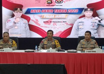 Kapolda Jambi Sebut Era Polisi Modern Dianggap Hebat Jika Bisa Mencegah Kejahatan. (Foto : Rolan - sinarjambi.com)