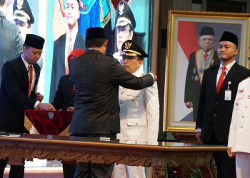Kepala PPSDM Kementerian ATR/BPN Dilantik Sebagai Pj Bupati Tegal. (Foto : ist)