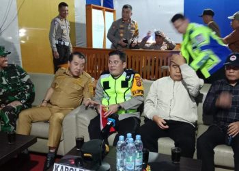 Malam Tahun Baru di Merangin Kondusif. (Foto : ist)