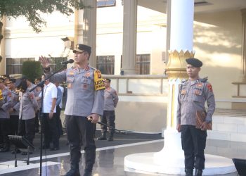 Pimpin Apel Perdana di Tahun 2024, Ini Pesan Kapolda Jambi. (Foto : ist)
