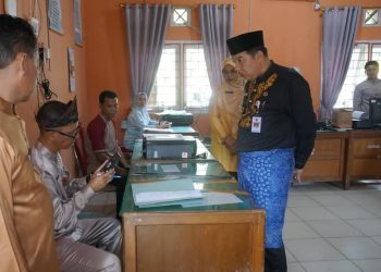 Mukti Sidak Hari Pertama Kerja 2024. (Foto : ist)