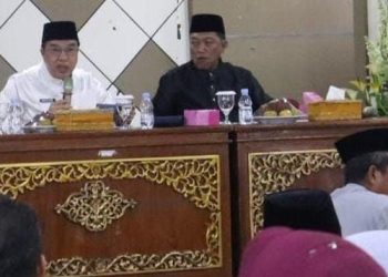 Mukti Pimpin Rapat Perdana Program 2024 Bersama OPD dan Staf. (Foto : ist)