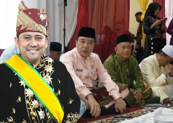Mukti Apresiasi Putra Merangin Dapat Gelar Adat. (Foto : ist)