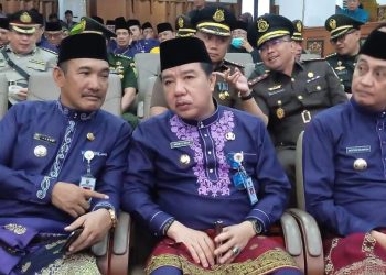 H Mukti sebut Kemajuan Jambi Ditopang Kemajuan Merangin. (Foto : ist)