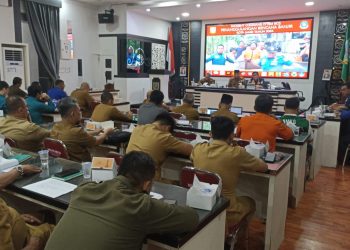 Pj Wali Kota Jambi akan Pimpin Apel Kesiapan Penanggulangan Bencana Banjir. (Foto : ist)