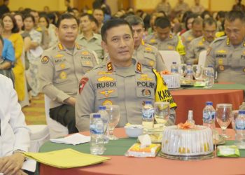 Irjen Rusdi Hartono Hadiri Perayaan Natal Bersama Polda Jambi-Korem Gapu. (Foto : ist)