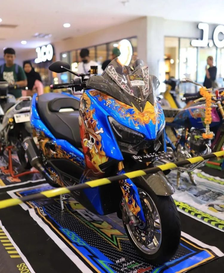 Yamaha XMAX Mendominasi Juara di Ajang Kontes Motor di Jambi. (Foto : ist)