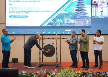 Kementerian ATR/BPN Lakukan Sinkronisasi Program Kegiatan dan Penyusunan Target PNBP 2025. (Foto : ist)