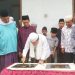 Mukti Dampingi Gubernur Al Haris Resmikan Masjid Nurul Huda dan Hall Bulu Tangkis Pasirah Hambali Marga Tiang Pumpung. (Foto : ist)