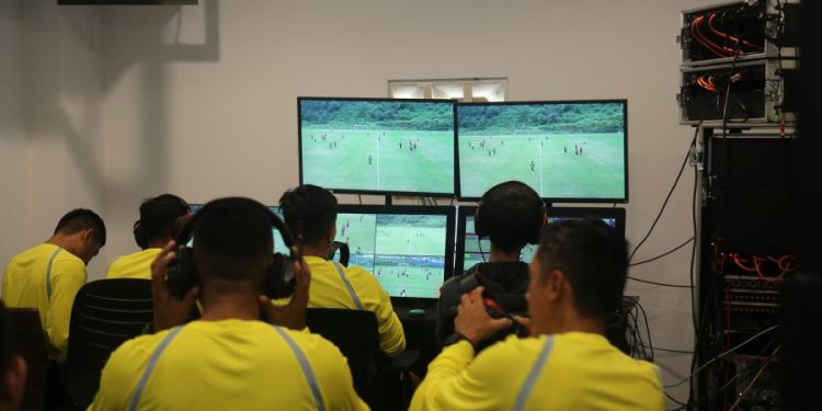 PT LIB dan PSSI Uji Coba Pemakaian VAR. (Foto : ist)
