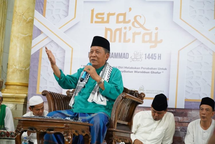 Wagub Sani Sebut Peringatan Isra' Mi'raj Momentum Introspeksi Diri. (Foto : ist)