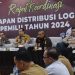 Pj Bupati Merangin Cek Sarana Pendistribusian Logistik Pemilu 2024. (Foto : ist)