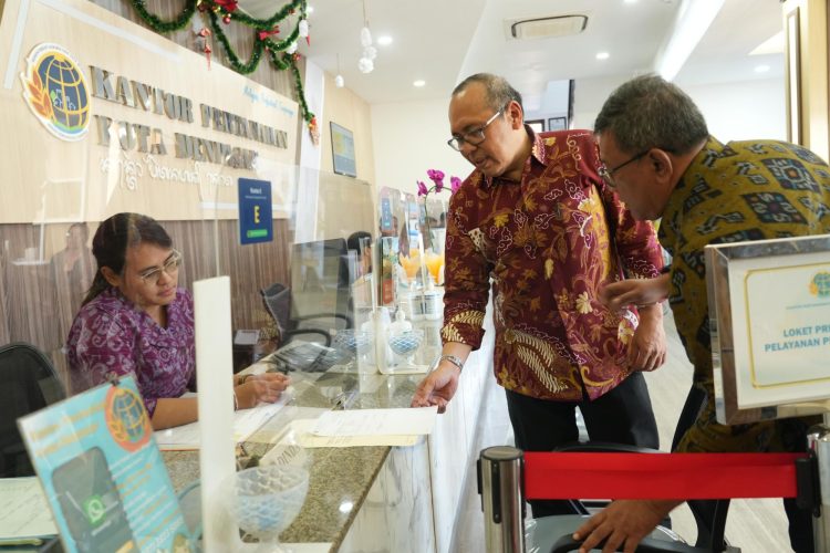 Sekjen Kementerian ATR/BPN Targetkan Bali Jadi Provinsi Full Layanan Elektronik. (Foto : ist)