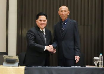 Tunjuk Pelatih Jepang, Erick Thohir Ingin Sepak Bola Putri Ikut Bangkit. (Foto : PSSI)