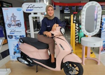 Kawula Muda Jambi Kini Bisa Semakin Gaya dengan Yamaha Filano Pink Mauve. (Foto : ist)