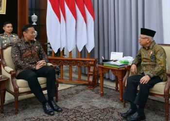 Temui Wapres RI, Menteri ATR/Kepala BPN Dapat Nasihat Soal Pertanahan dan Tata Ruang. (Foto : ist)